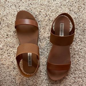 Steve Madden tan/brown sandals